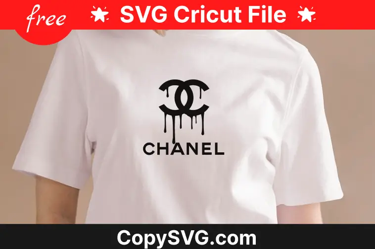 Chanel Outline SVG  Chanel Black Outline PNG
